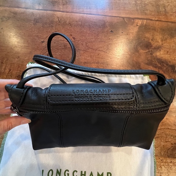 Longchamp Le Pliage Cuir Leather Crossbody, NWOT - Picture 3 of 7